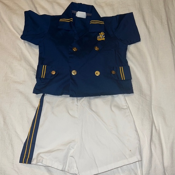 Vintage Toddler Sailor Matching Set - Picture 1 of 6